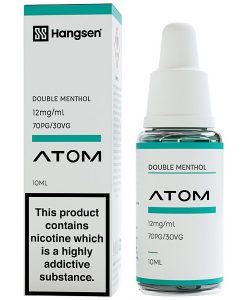 Hangsen Double Menthol E Liquid 10ml Atom Series 70-30