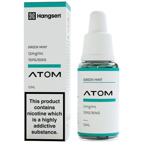 Hangsen Green Mint E Liquid 10ml Atom Series 70-30