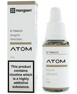 Hangsen ST Tobacco E Liquid 10ml Atom Series 70-30