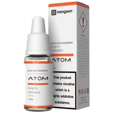 Hangsen Blue Sour Raspberry E Liquid 10ml Atom Series 70 30