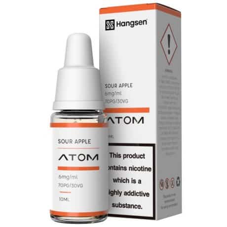 Hangsen Sour Apple E Liquid 10ml Atom Series 70 30