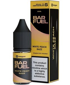 Hangsen White Peach Razz Bar Fuel Nic Salt E Liquid