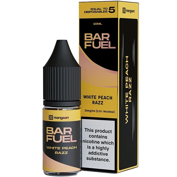 Hangsen White Peach Razz Bar Fuel Nic Salt E Liquid